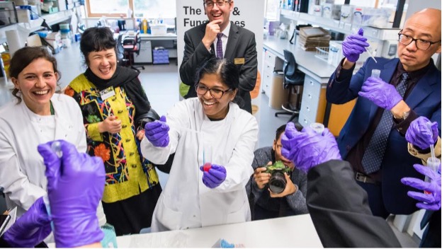 A Group of Scientists